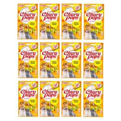 Inaba Churu Pops 12 x opakowanie 60g kurczak EU712